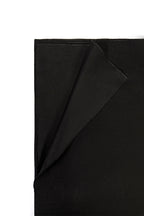 black handwoven wool shawl, handwoven by SHAAL