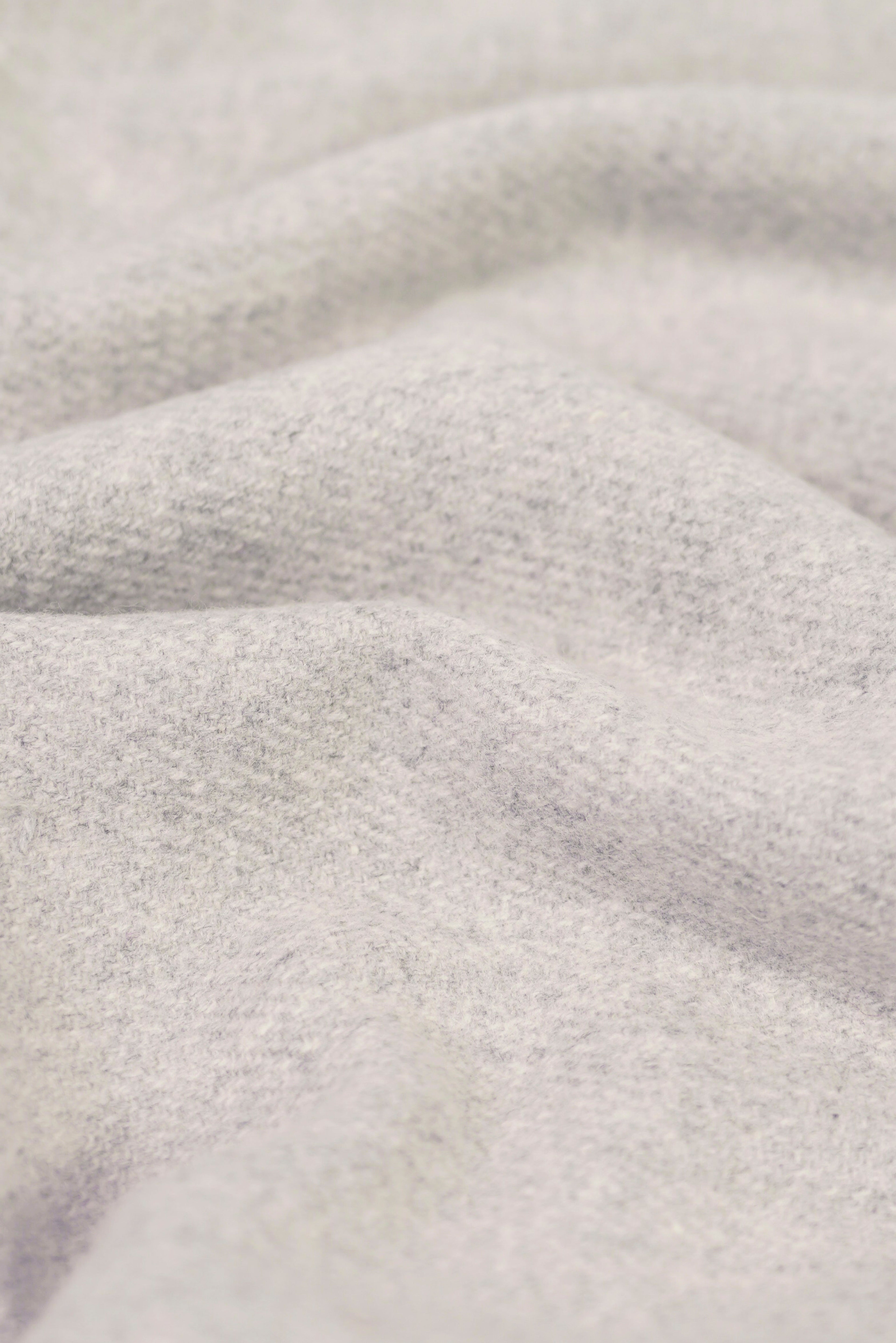 silver handwoven wool shawl, handwoven by SHAAL