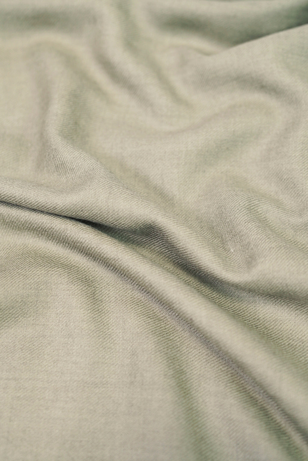 silver pashmina shawl, handwoven by SHAAL