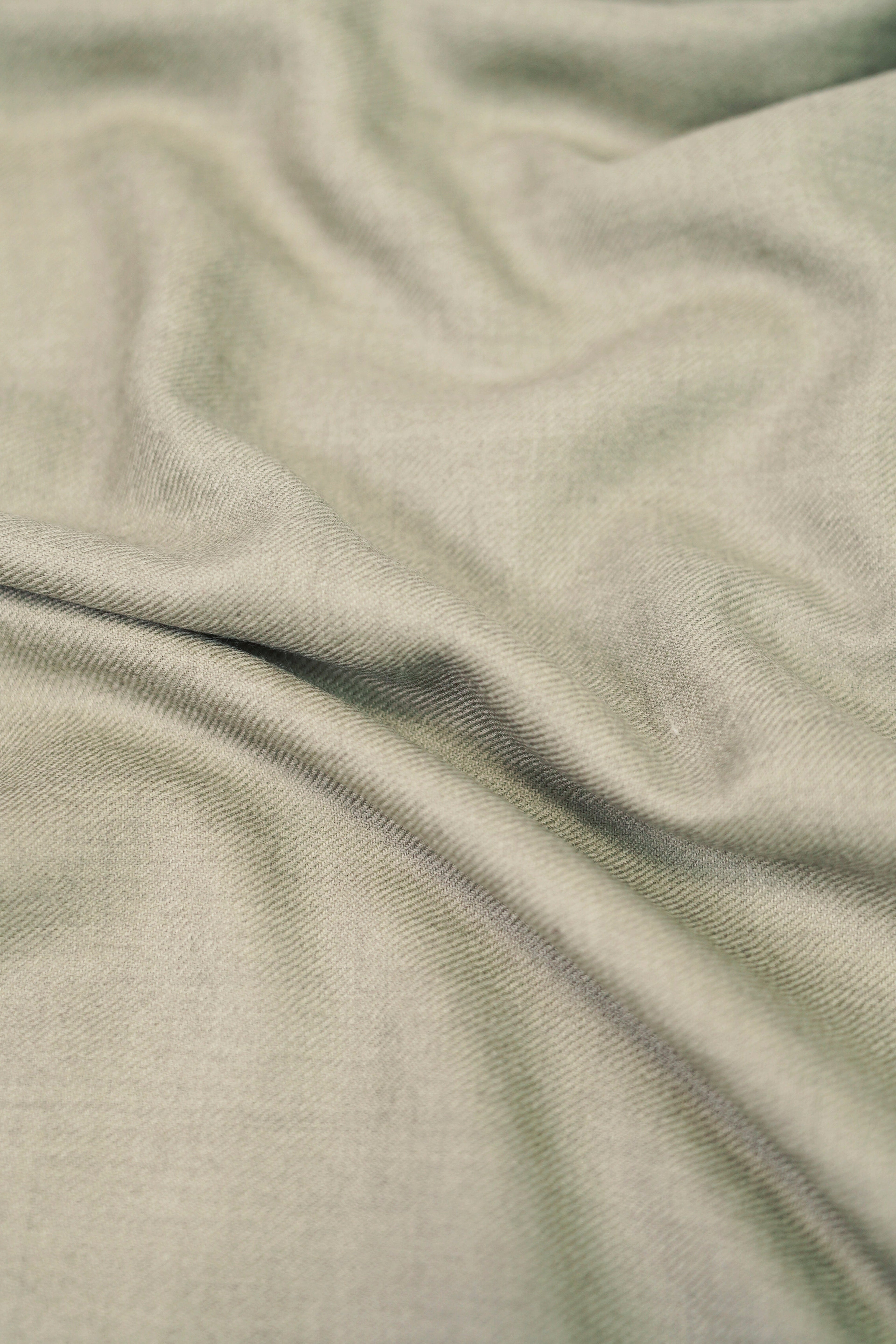 silver pashmina shawl, handwoven by SHAAL