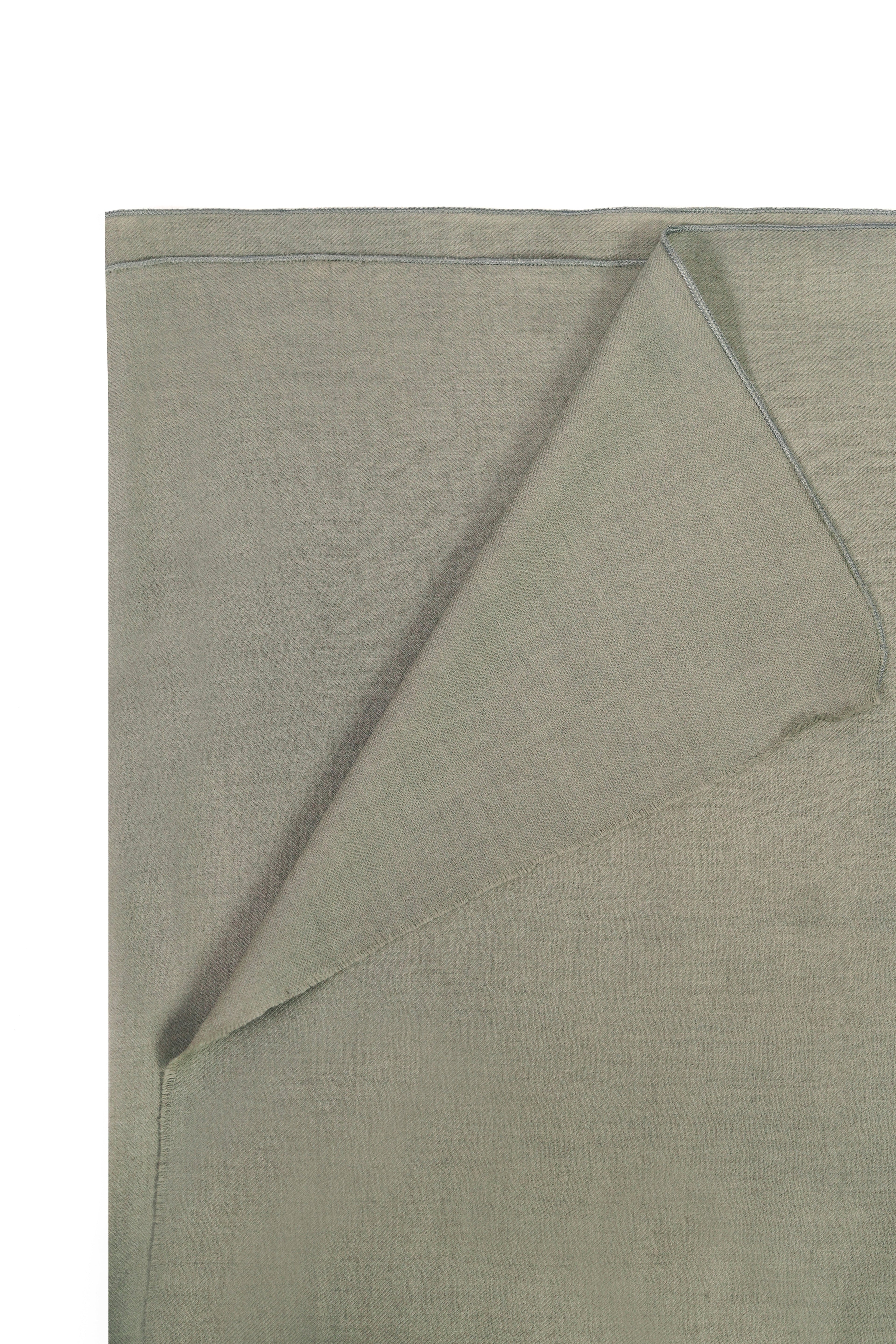 silver pashmina shawl, handwoven by SHAAL